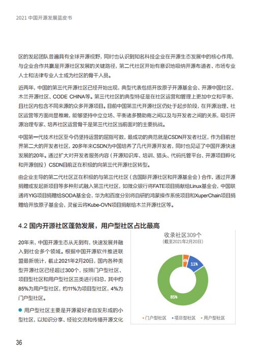 中國(guó)開源軟件推進(jìn)聯(lián)盟 2021中國(guó)開源發(fā)展藍(lán)皮書