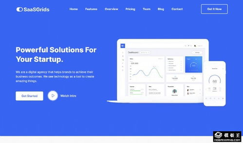 軟件技術測試中心網站模板免費下載html